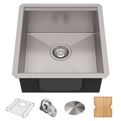 Кухонна мийка KWU111-17 нижнього монтажу, WORKSTATION