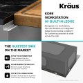 Кухонна мийка KWU111-17 нижнього монтажу, WORKSTATION