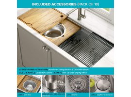 Мийка кухонна стальна KORE™ KWU120-45 KRAUS Товар з вітрини-foto3