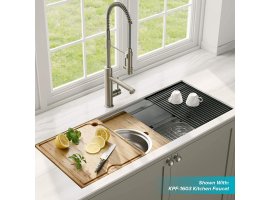Мийка кухонна стальна KORE™ KWU120-45 KRAUS Товар з вітрини-foto4