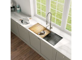 Мийка кухонна стальна KORE™ KWU120-45 KRAUS Товар з вітрини-foto9