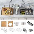 Кухонна мийка Kore KWU210-57 нижнього монтажу, WORKSTATION