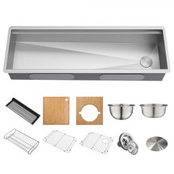 Кухонна мийка Kore KWU210-57 нижнього монтажу, WORKSTATION-foto18