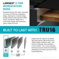 Кухонна мийка Kore KWU210-57 нижнього монтажу, WORKSTATION