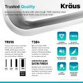 Кухонний комплект KCA-1200: мийка нижнього монтажу ELLIS KBU32 + змішувач KPF-1610SS Kraus