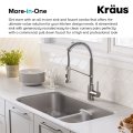 Кухонний комплект KCA-1200: мийка нижнього монтажу ELLIS KBU32 + змішувач KPF-1610SS Kraus