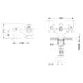 Змішувач для біде Apollo KEF-16023BN Kraus