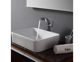 Змішувач для умивальника Typhon KEF-15100CH Kraus *Товар з вітрини-foto3