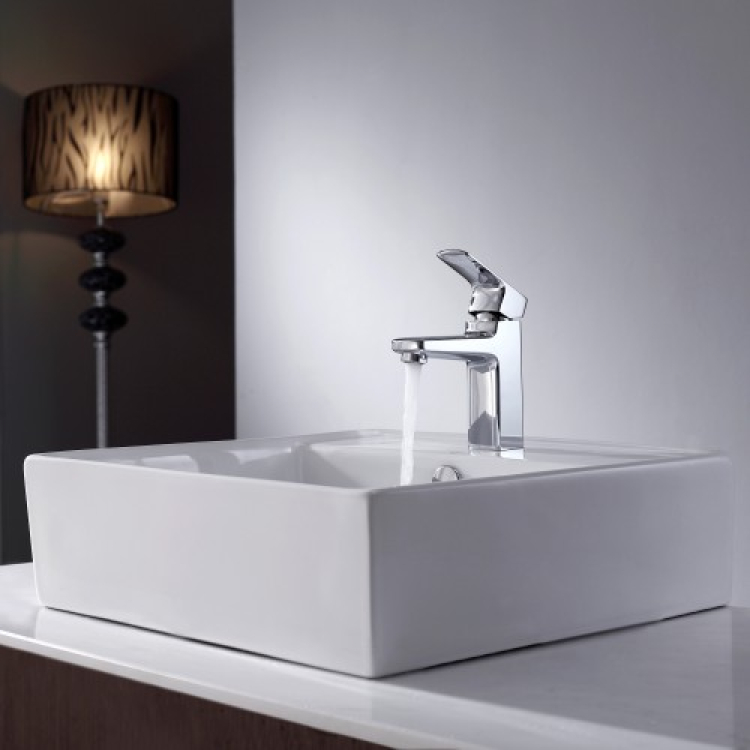 Змішувач для умивальника Virtus KEF-15501CH Kraus