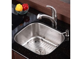 Мийка кухонна стальна KBU11 Kraus-foto4