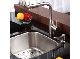 Мийка кухонна стальна KBU11 Kraus-foto12