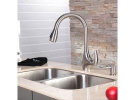 Мийка кухонна стальна KBU22 Kraus-foto4