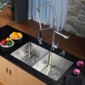 Мийка кухонна стальна KHU102-33 Kraus Товар з вітрини
