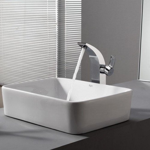 Змішувач для умивальника Illusio KEF-14700CH Kraus-foto4