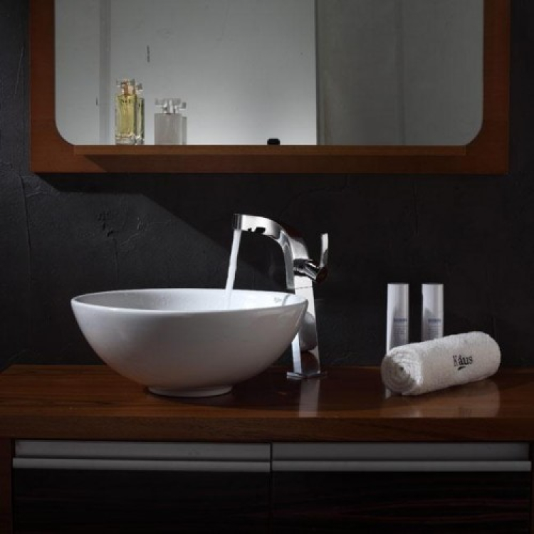 Змішувач для умивальника Typhon KEF-15100CH Kraus *Товар з вітрини