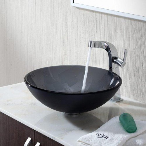 Змішувач для умивальника Typhon KEF-15100CH Kraus *Товар з вітрини-foto5