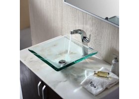 Змішувач для умивальника Typhon KEF-15100CH Kraus *Товар з вітрини-foto7