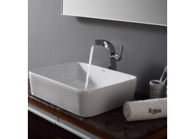 Змішувач для умивальника Typhon KEF-15100CH Kraus *Товар з вітрини-foto3