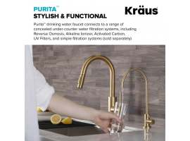 Кран для фільтрованої води PURITA™ FF-100BB Kraus *Товар з вітрини-foto5