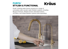 Кран для фільтрованої води PURITA™ FF-100BB Kraus-foto5