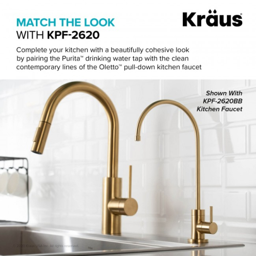 Кран для фільтрованої води PURITA™ FF-100BB Kraus-foto4