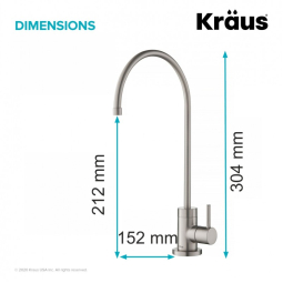 Кран для фільтрованої води PURITA™ FF-100SFS Kraus-foto4