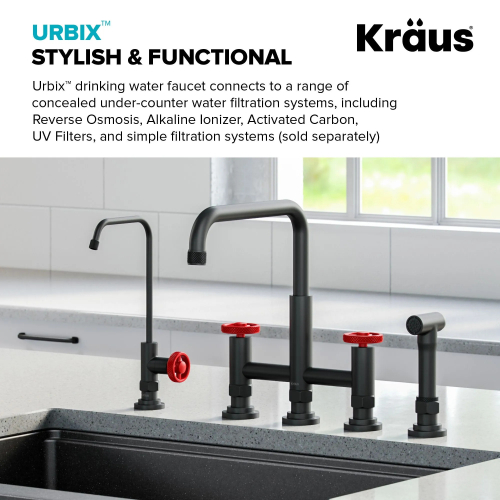 Кран для фільтрованої води URBIX™ FF-101MBRD Kraus-foto8