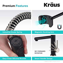 Кухонний змішувач ARTEC PRO™ KPF-1603SFSMB Kraus-foto7
