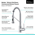 Змішувач кухонний BOLDEN™ KPF-1610SFSCH Kraus 