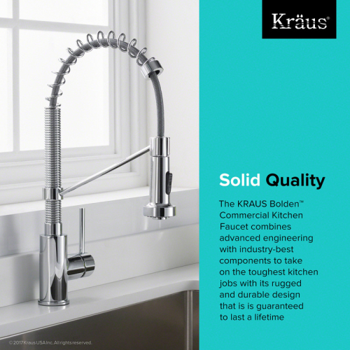 Змішувач кухонний BOLDEN™ KPF-1610CH Kraus-foto4