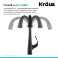 Кухонний змішувач ANSEL™ KPF-1675MB Kraus
