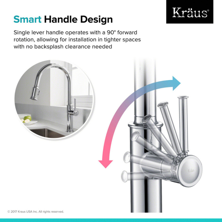 Кухонний змішувач SELLETTE™ KPF-1680SFS Kraus