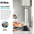 Змішувач кухонний ALLYN™ KPF-4102SFACB Kraus