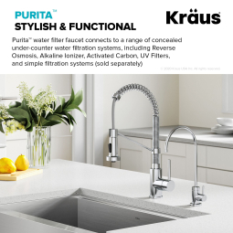 Кран для фільтрованої води PURITA™ FF-100CH Kraus-foto6