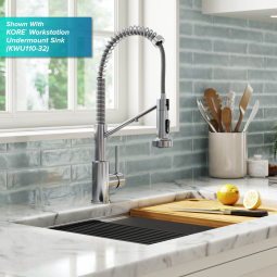 Змішувач кухонний 2в1 BOLDEN™ KFF-1610CH Kraus з підключенням фільтрованої води-foto3