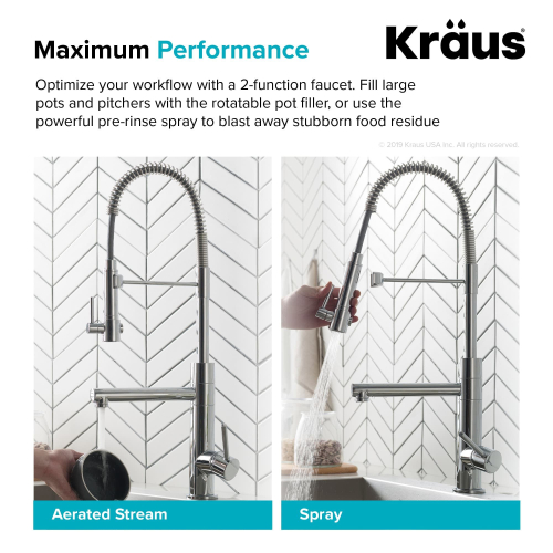Кухонний змішувач ARTEC PRO™ KPF-1603MBSB Kraus-foto7