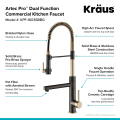 Кухонний змішувач ARTEC PRO™ KPF-1603SBBG Kraus