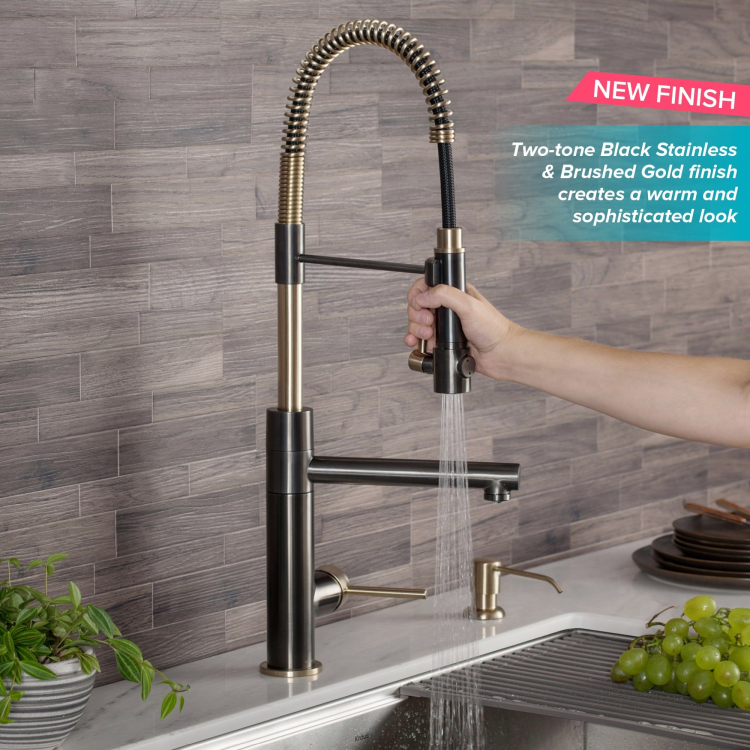Кухонний змішувач ARTEC PRO™ KPF-1603SBBG Kraus