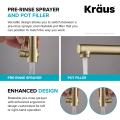 Кухонний змішувач ARTEC PRO™ KPF-1603SFACB Kraus