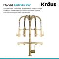 Кухонний змішувач ARTEC PRO™ KPF-1603SFACB Kraus