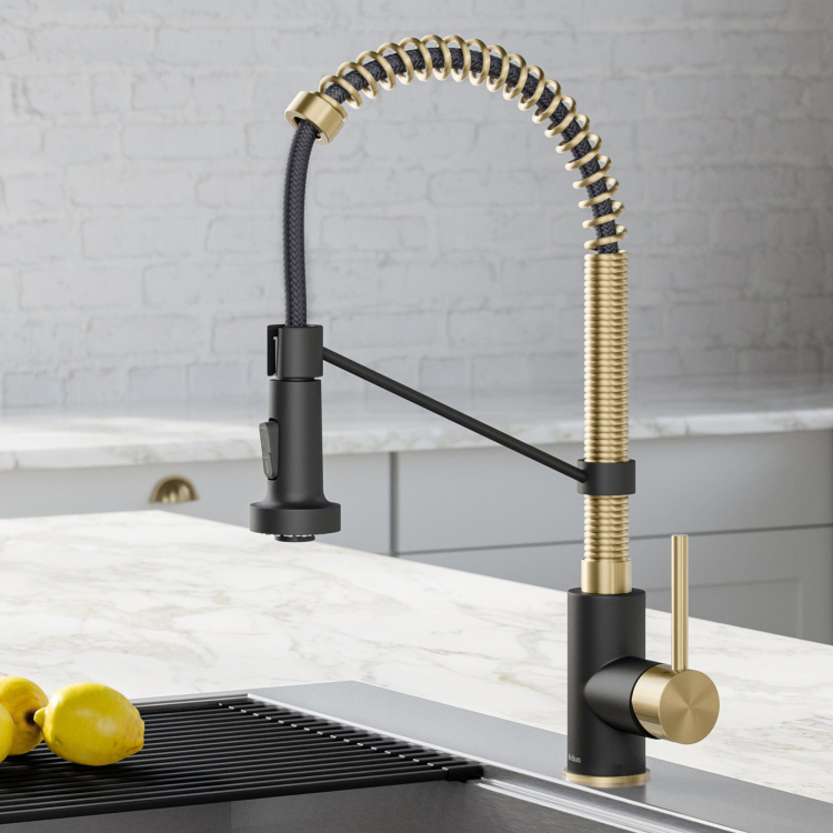 Змішувач кухонний BOLDEN™ KPF-1610SFACBMB Kraus