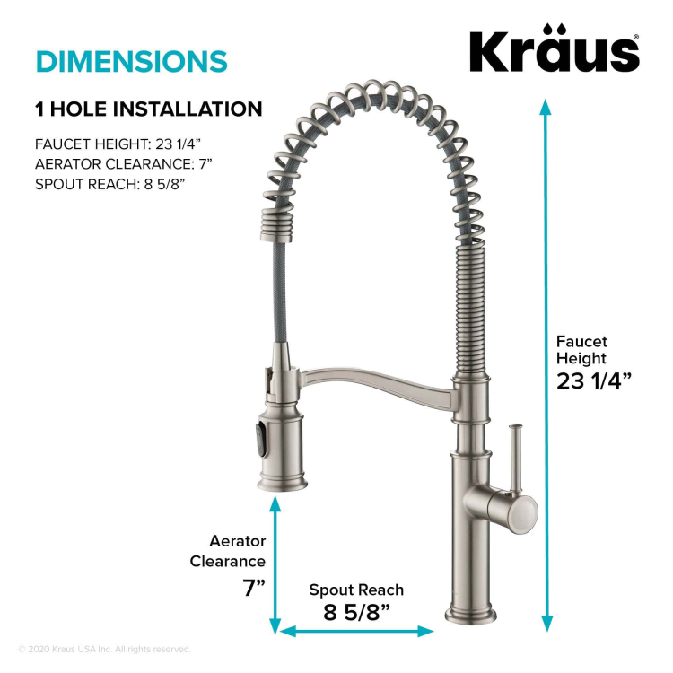 Кухонний змішувач SELLETTE™ KPF-1683SFS Kraus