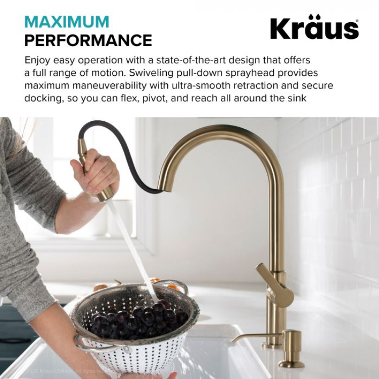 Кухонний змішувач OLETTO™ KPF-2820SFS Kraus