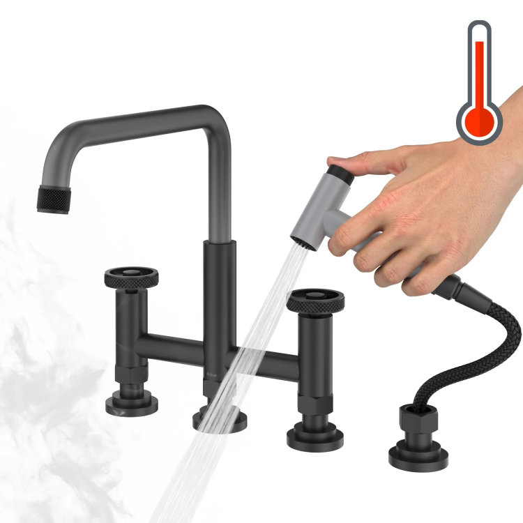 Змішувач кухонний COLORSMART™ URBIX™ KPF-3125MBGRCC Kraus