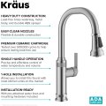 Змішувач кухонний ALLYN™ KPF-4102SFS Kraus