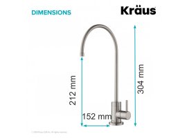 Кран для фільтрованої води PURITA™ FF-100SFS Kraus-foto4