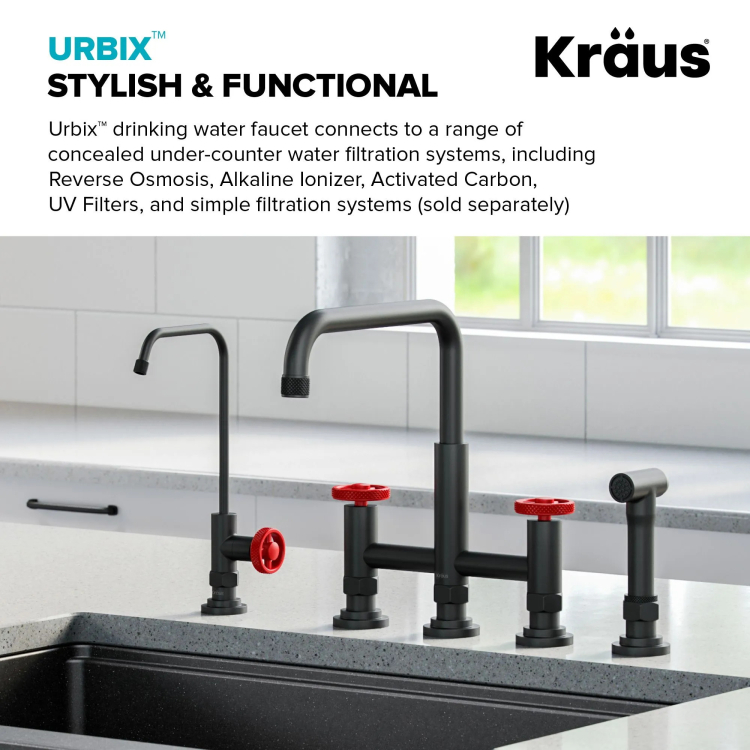 Кран для фільтрованої води URBIX™ FF-101MBRD Kraus