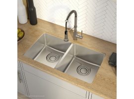 Мийка кухонна стальна KD1UD33B DEX Kraus-foto3
