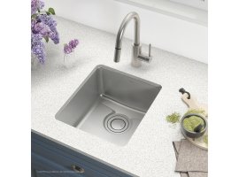 Мийка кухонна стальна KD1US17B DEX Kraus-foto3