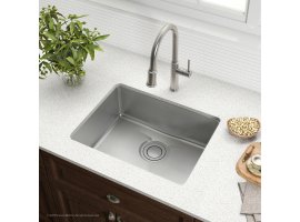 Мийка кухонна стальна KD1US25B DEX Kraus-foto3